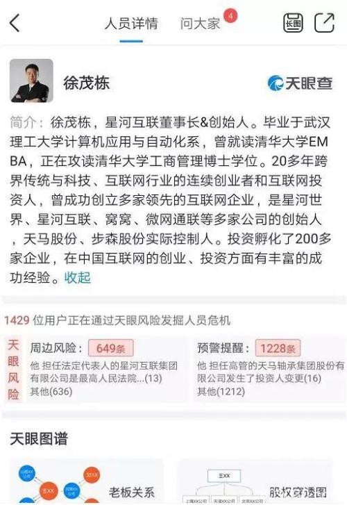 徐茂栋旗下多家公司曾离奇闪崩 今吃到证监会罚单